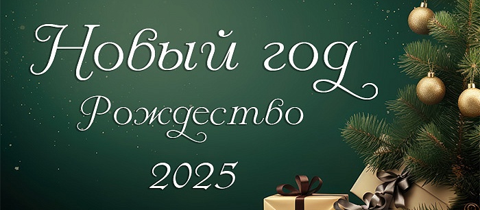 Новый год и Рождество 2025